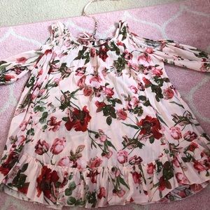 Jodifl pink floral shirt